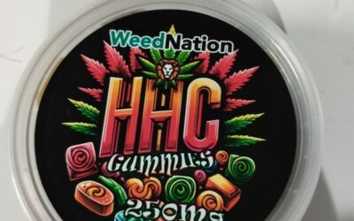 Presencia de hexahidrocannabinol (HHC) en galletas y gominolas